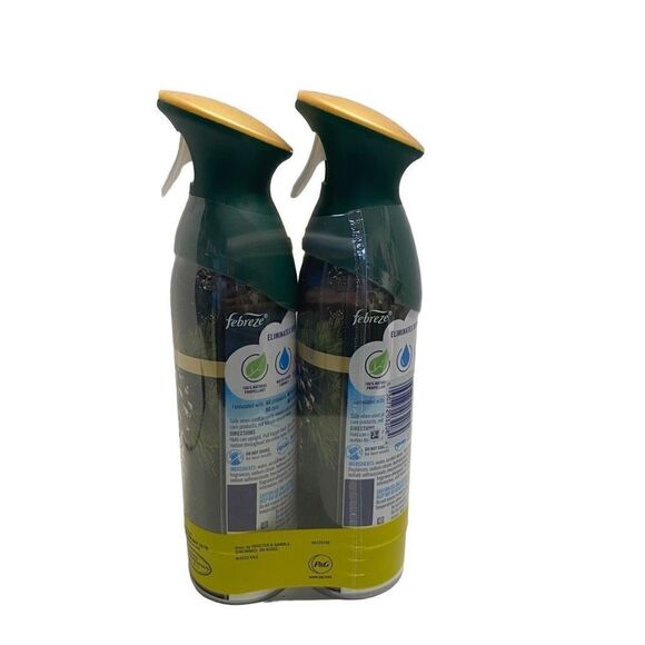 FEBREZE Limited Edition Winter Spruce Air Freshener 2 Bottles 8.8 Oz.each - Picture 2 of 5